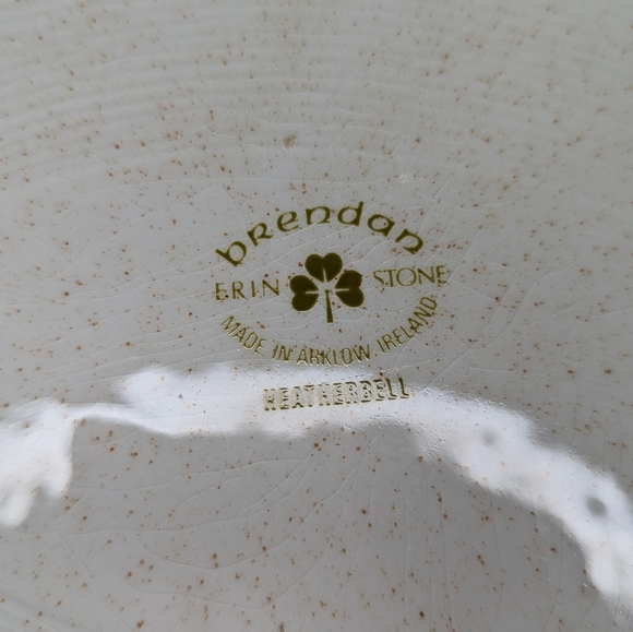 Brendon Erin stone heatherbell serving tray plate platter 70s retro floral - Picture 5 of 7